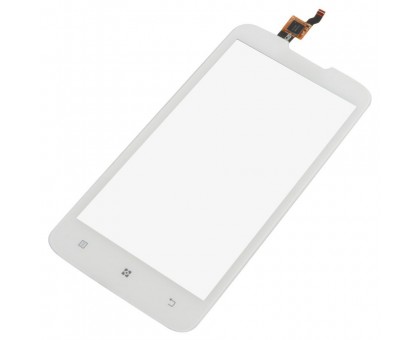 Touch screen (sensor) for Lenovo A680, white, without camera